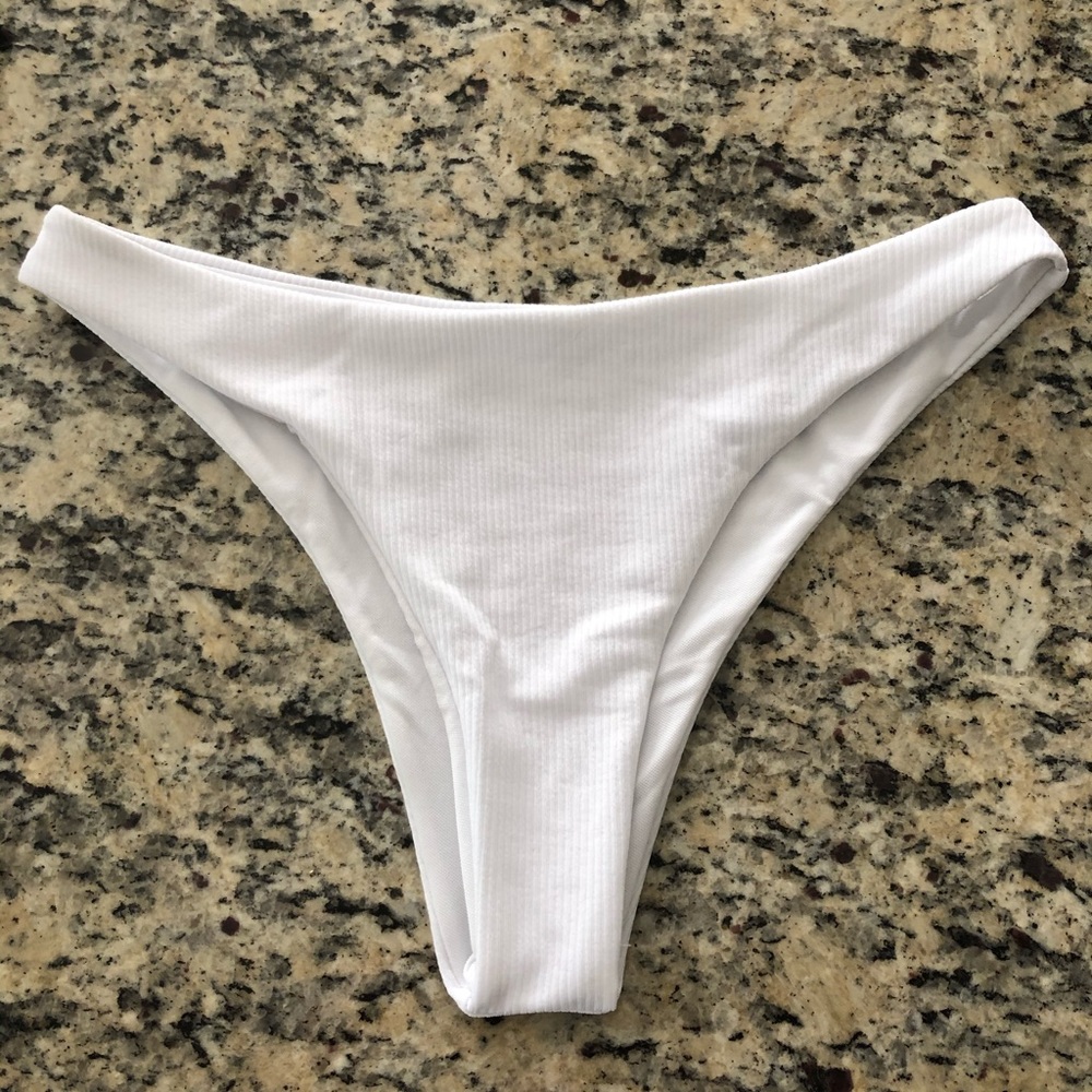 White Bikini Bottoms